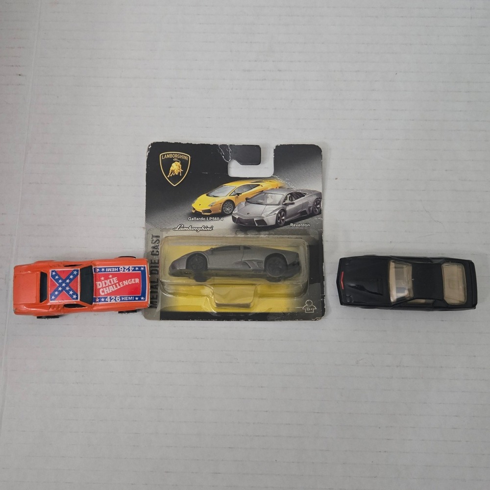 Vintage Hot Wheels Dixie Challenger Hong Kong Knight Rider KITT Lamborghini Lot